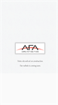 Mobile Screenshot of afa-architectes.com